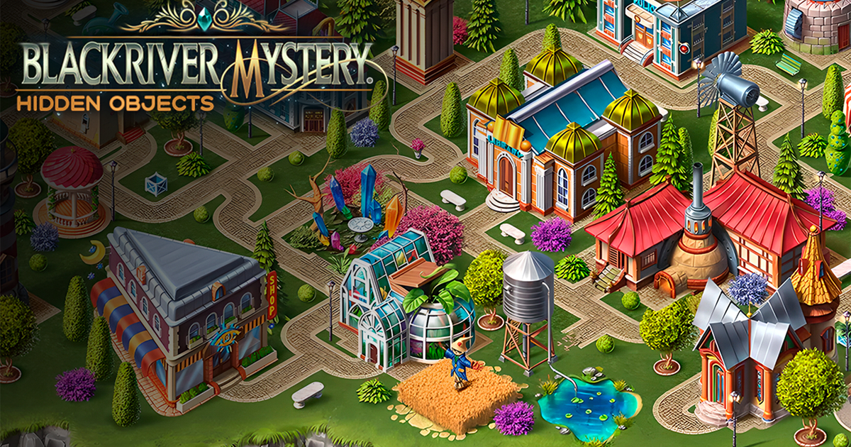 Blackriver Mystery. Hidden Objects